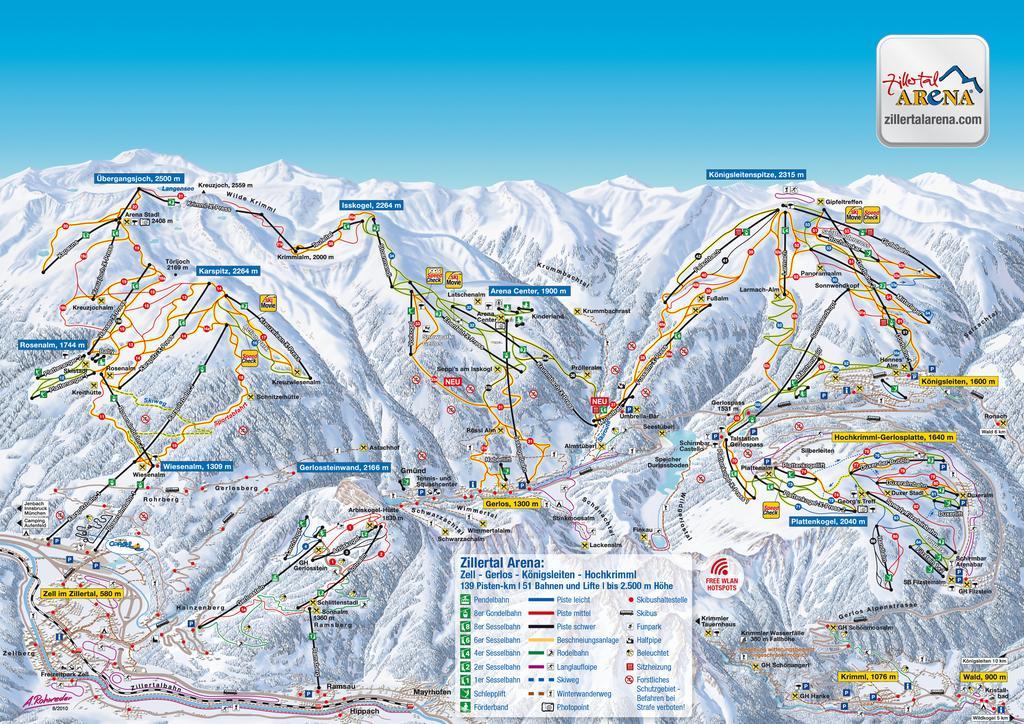 Appartmenthaus Martina Zell am Ziller Rum bild